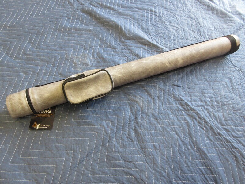 Pool Cue Case. Marbled Stone. 1/1