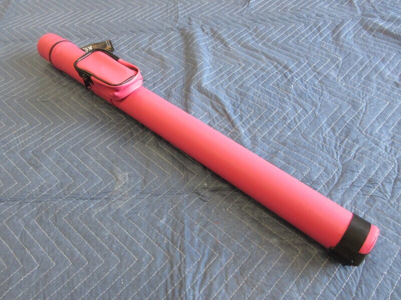 Pool Cue Case. Pretty Pink. 1/1