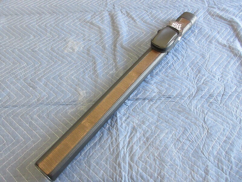 Pool Cue Case. Blk &amp; Brn. 1/1