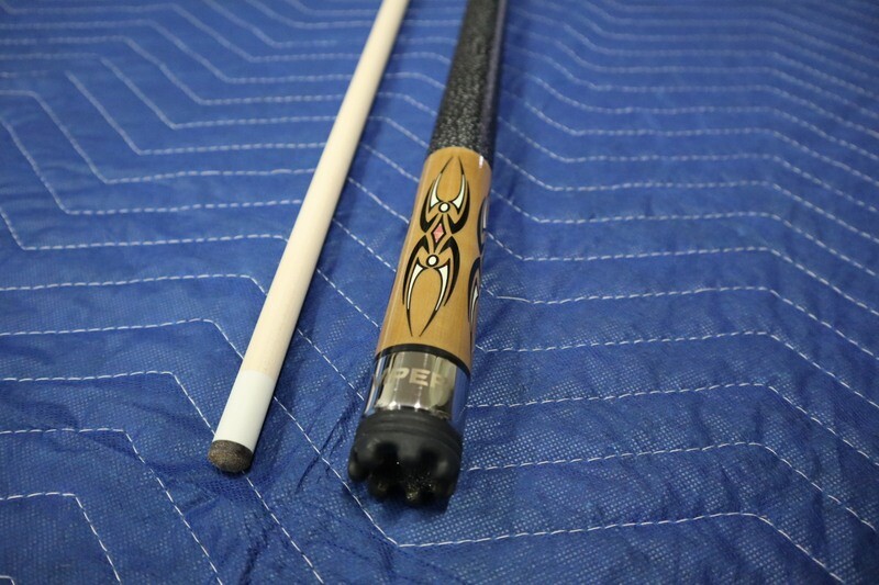 Desert Sand Sinister Pool Cue. 21oz