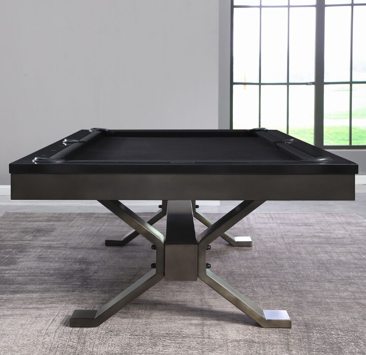 Axton 8&#39; Gunmetal Grey PoolTable