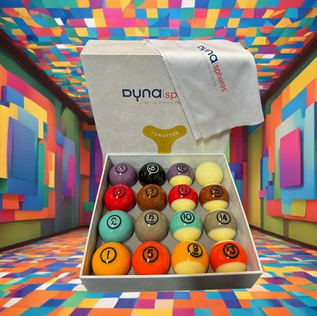 Dynaspheres Exotic Phenolic Resin Billiard Ball Set