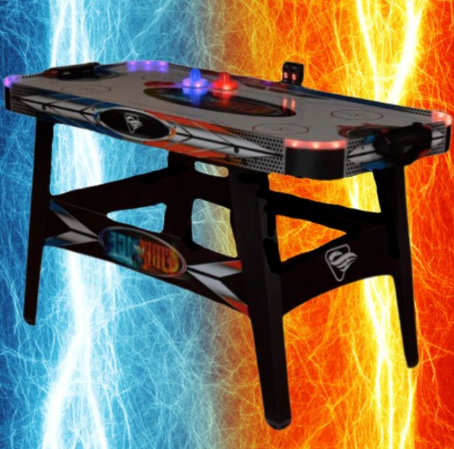 Fire N' Ice 54' LED Home Air Hockey Table