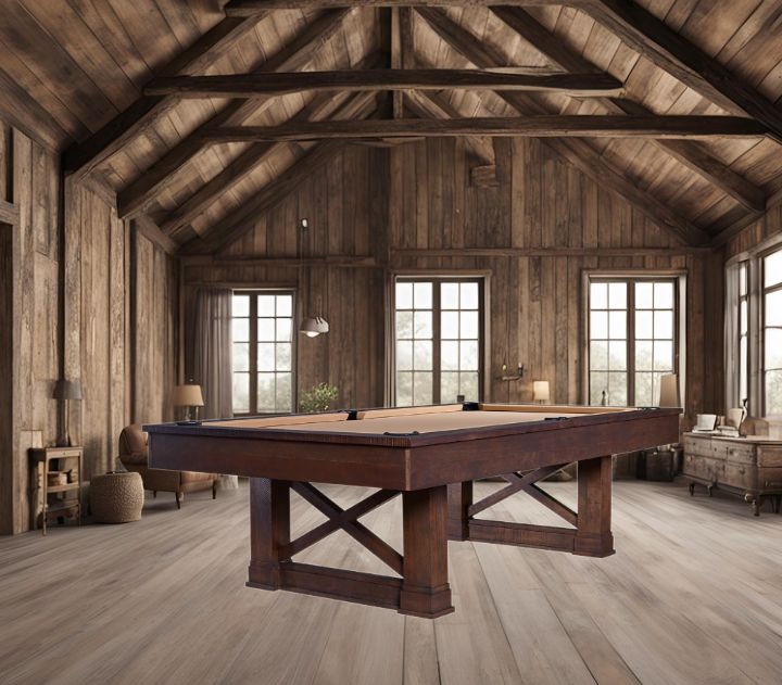 FarmHouse Charmingly Naturous 8&#39; Pool Table