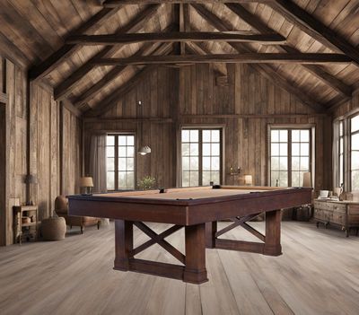 FarmHouse Charmingly Naturous 8&#39; Pool Table