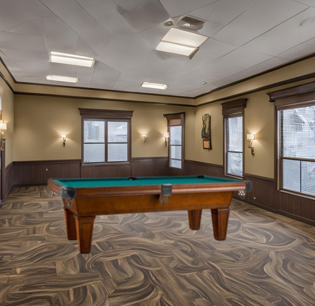 Avon Calling 7&#39; Trendy Traditional Pool Table