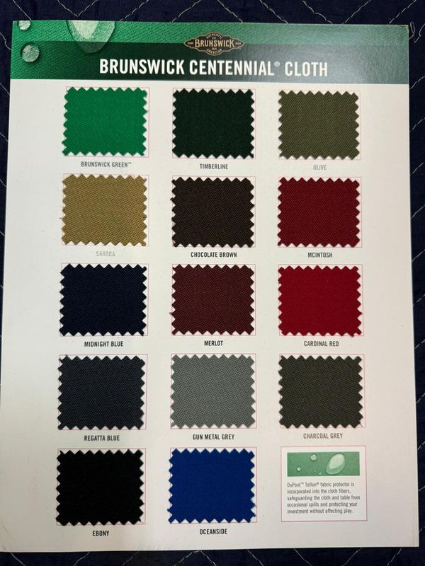 Centennial Pool Table Felt Change