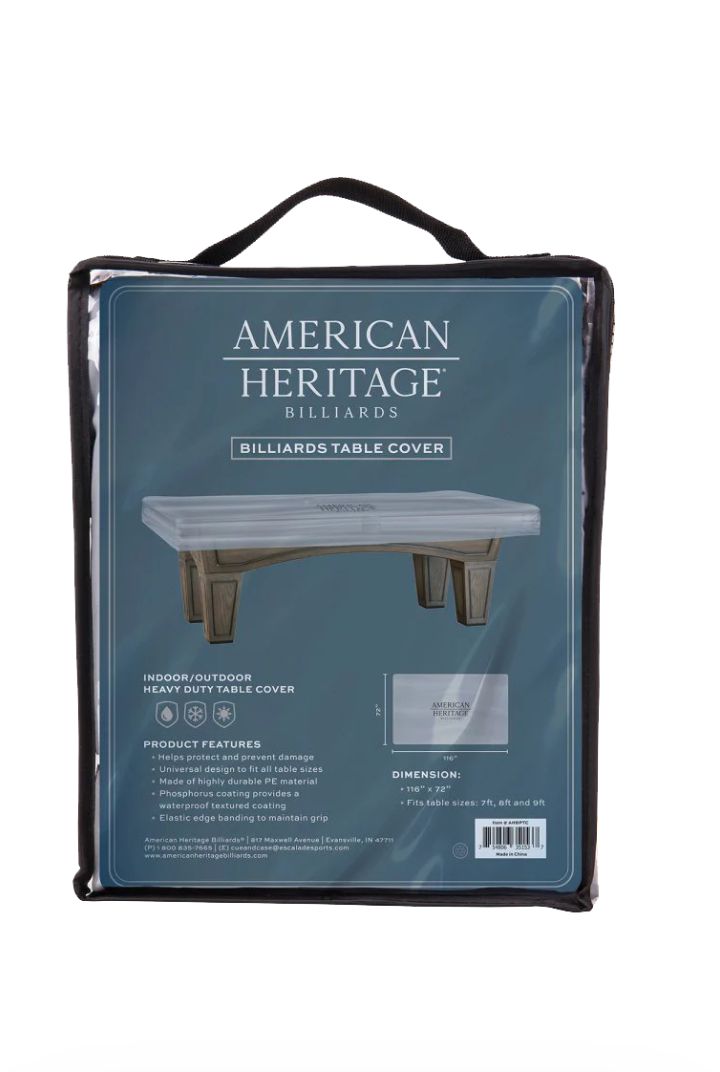 AHB Indoor/Outdoor Pool Table Cover