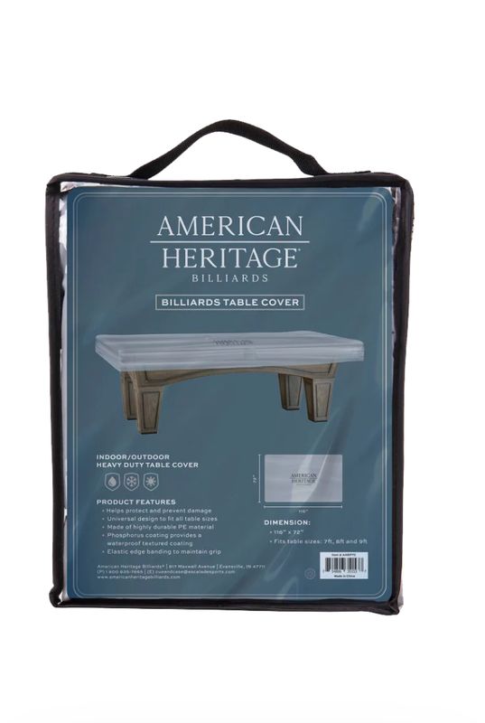 AHB Indoor/Outdoor Pool Table Cover