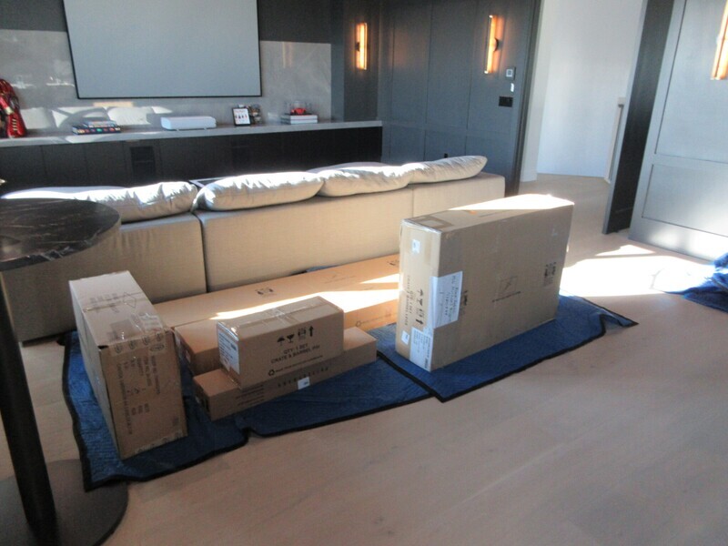 New Pool Table Assembly
