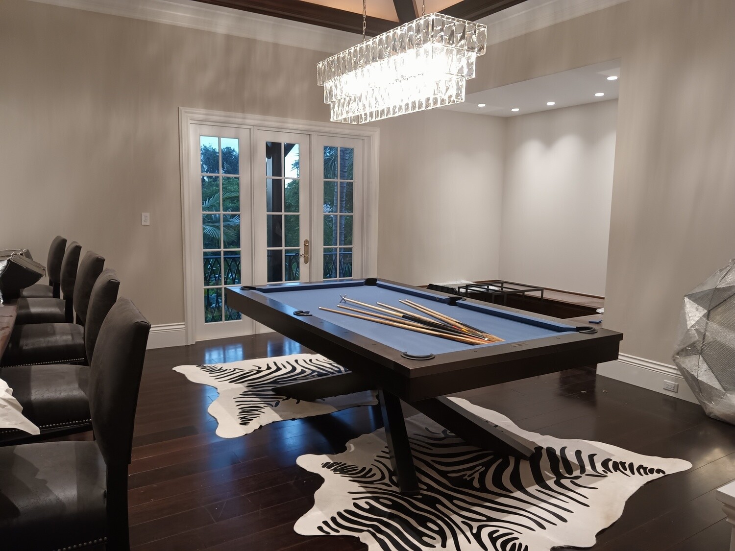 Felix 8' Gunmetal Grey Pool Table