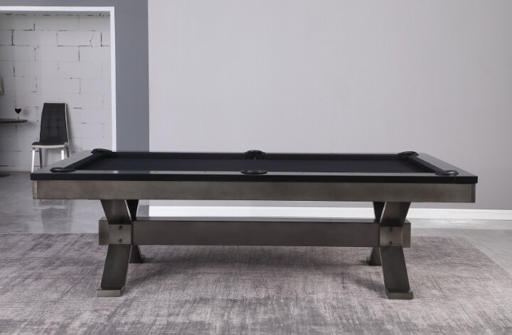 Axton 8' Gunmetal Grey PoolTable