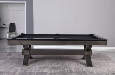 Axton 8' Gunmetal Grey PoolTable