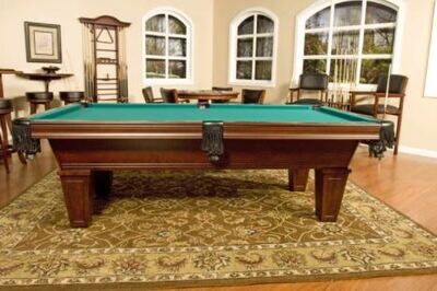 Avon Suede Pool Table