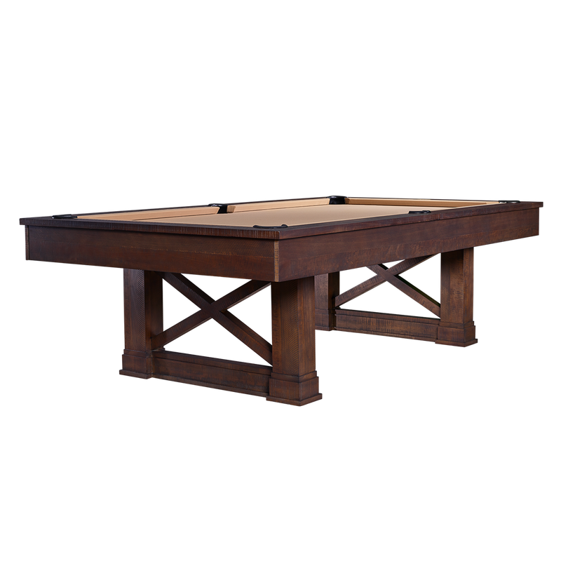 Farmhouse Cappuccino Pool Table