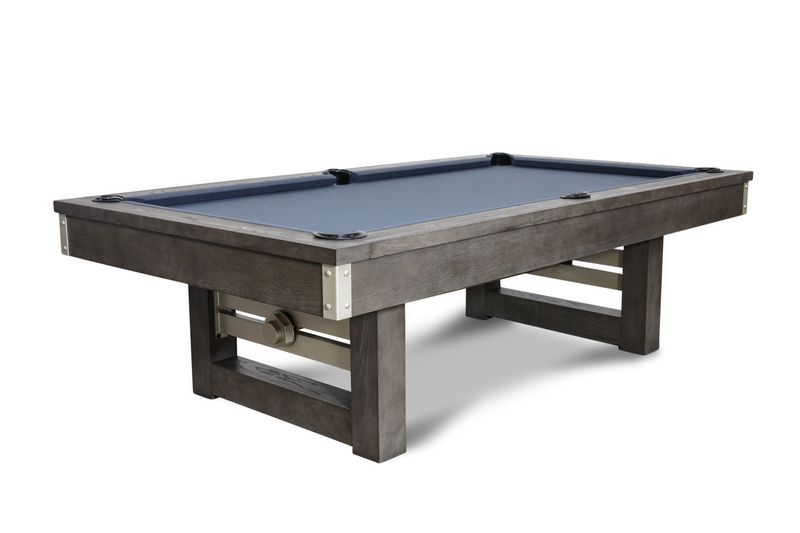 Nixon Billiards Bryant Slate Pool Table Grayson Grey