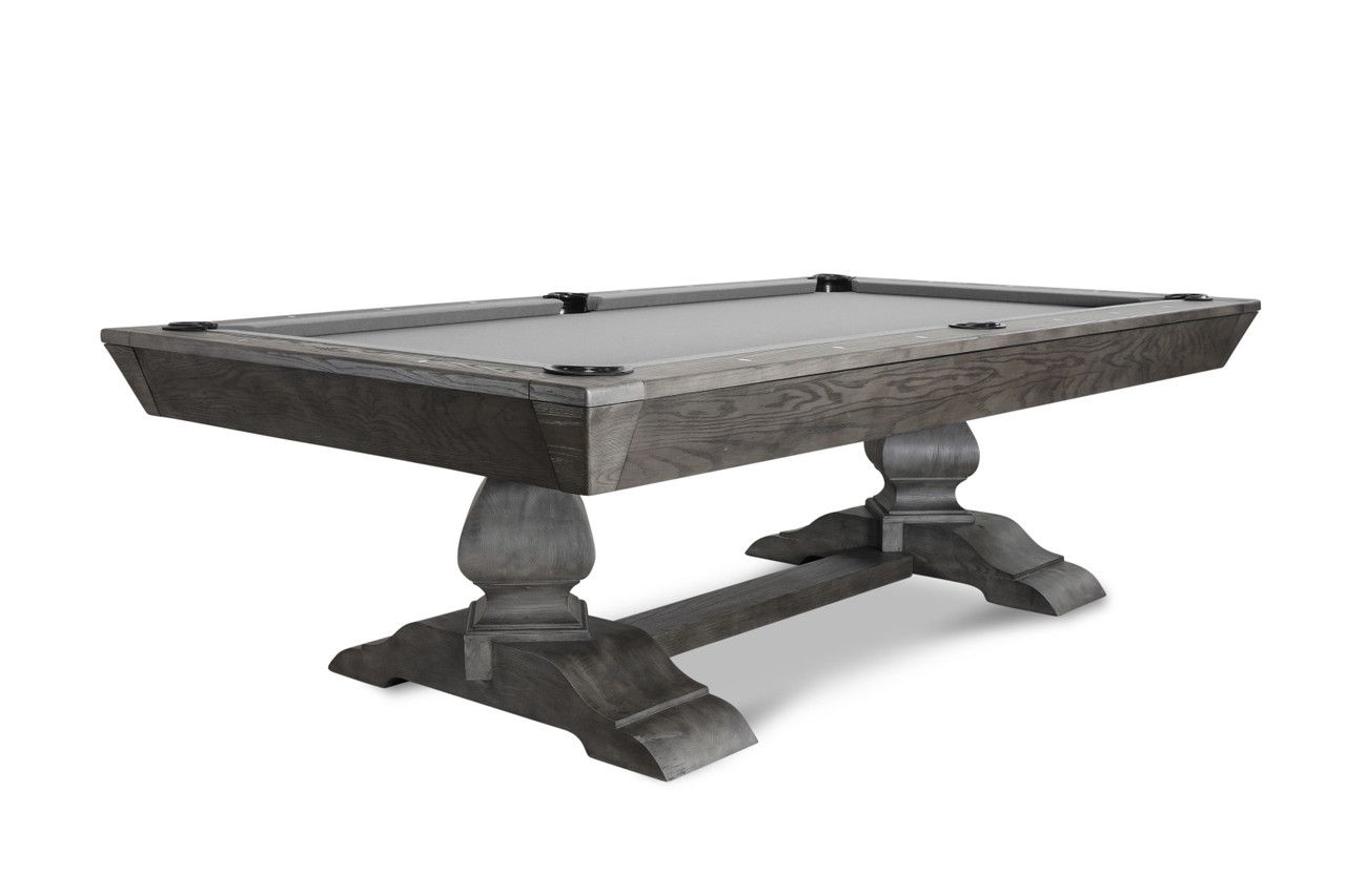 Nixon Billiards Birdy Slate Pool Table Grayson Grey