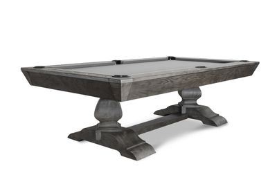 Nixon Billiards Birdy Slate Pool Table Grayson Grey