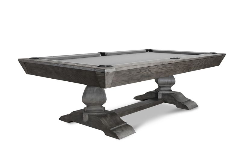 Nixon Billiards Birdy Slate Pool Table Grayson Grey