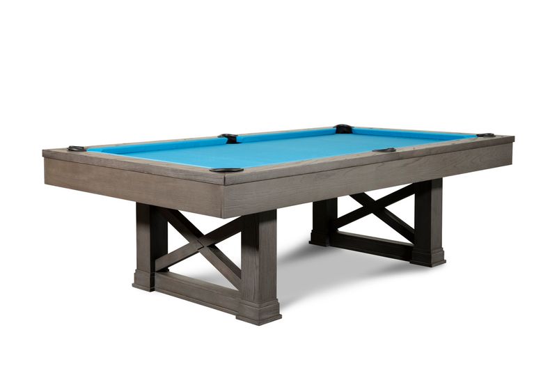 Nixon Billiards Nora Slate Pool Table in Charcoal