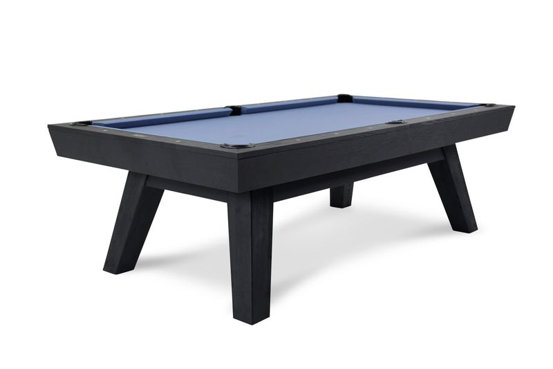 George Slate Pool Table in Black Ash