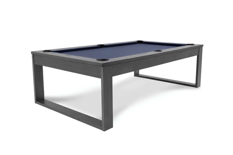 Redford Slate Pool Table in Matte Smoke