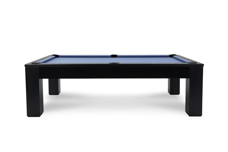 Peter Parsons Slate Pool Table in Matte Black