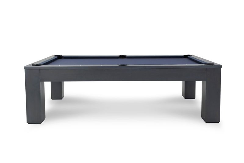 Peter Parsons Slate Pool Table in Matte Smoke