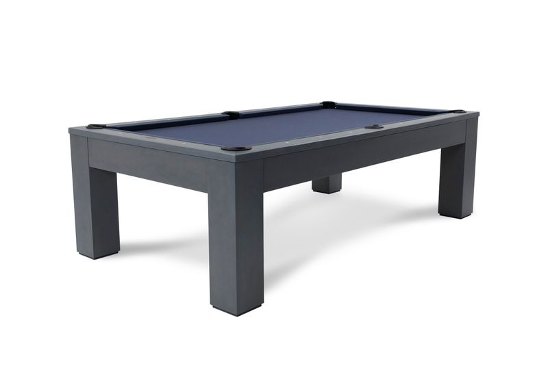 Peter Parsons Slate Pool Table in Matte Smoke