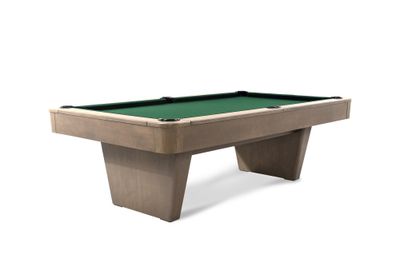 Preakness Slate Pool Table in Glazed Pearl