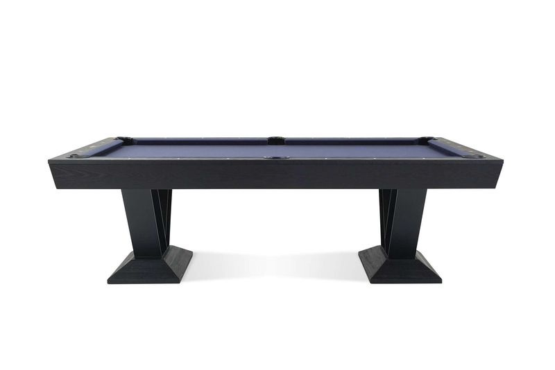 Savant Slate Pool Table in Black Ash