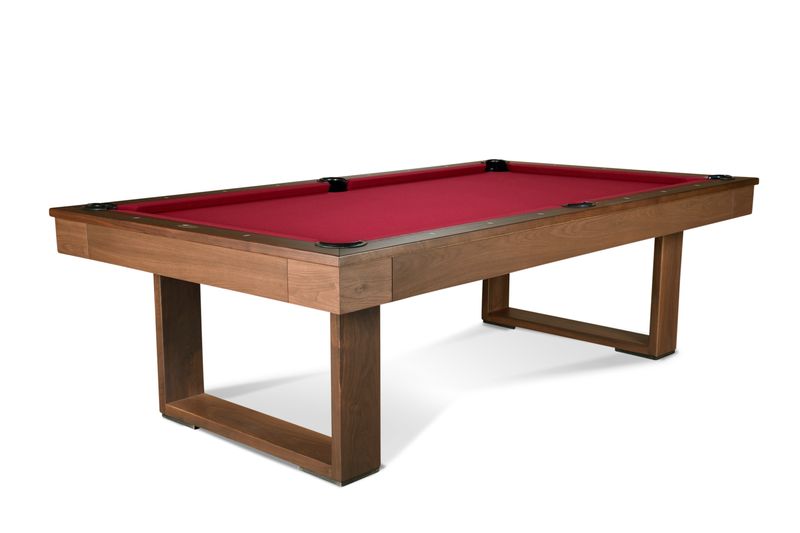 Santorini Slate Pool Table in Walnut