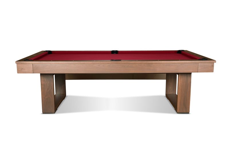 Santorini Slate Pool Table in Walnut