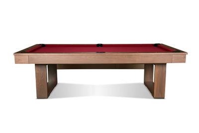 Santorini Slate Pool Table in Walnut