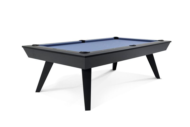 The Bellano Slate Pool Table in Matte Black