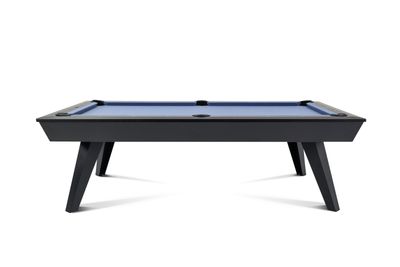 The Bellano Slate Pool Table in Matte Black