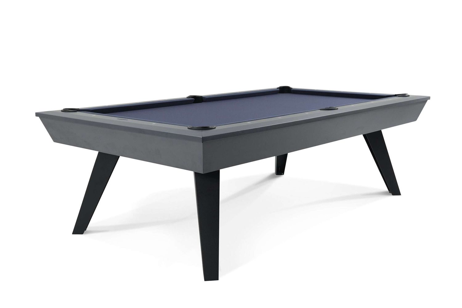 The Bellano Slate Pool Table in Matte Smoke
