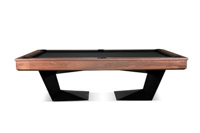 TRON Slate Pool Table in Walnut by Doc &amp; Holliday