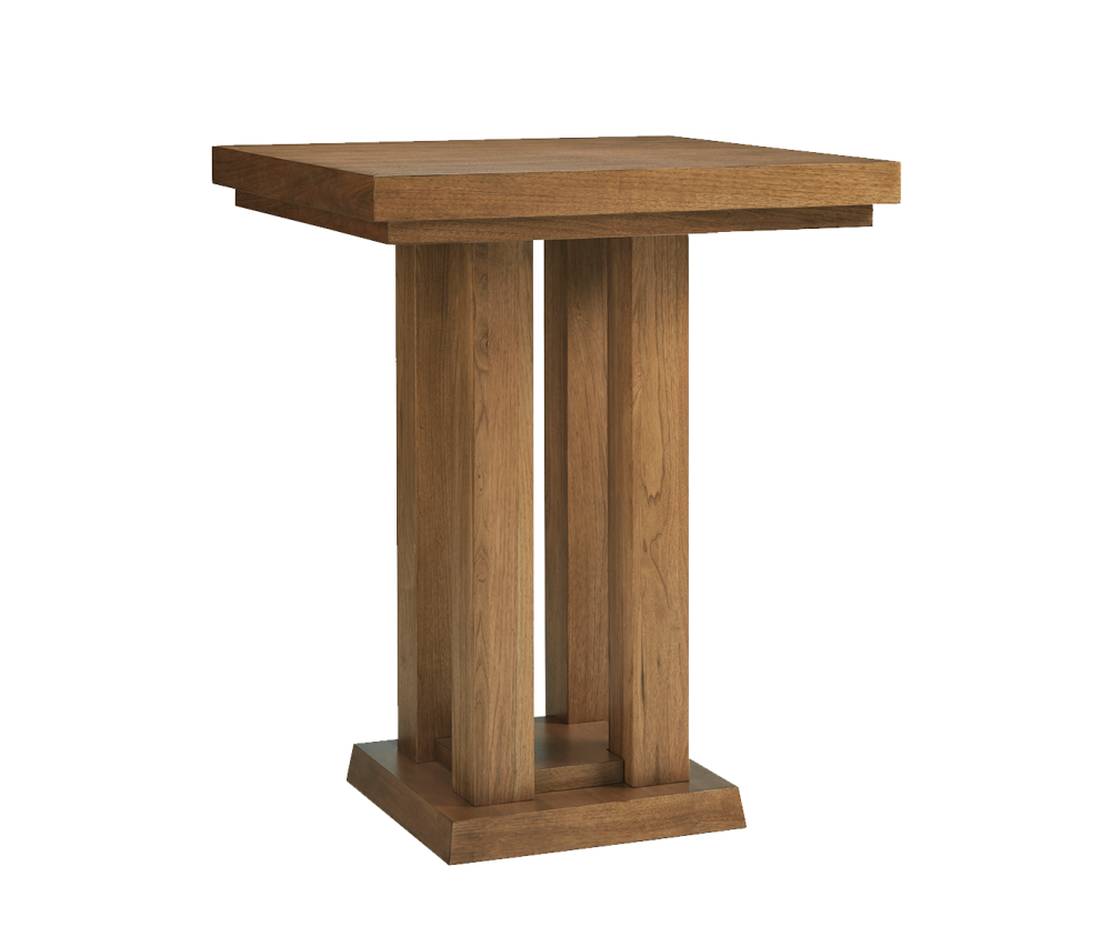 Alta Pub Table (Brushed Walnut)