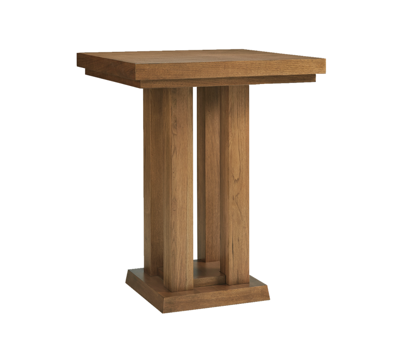 Alta Pub Table (Brushed Walnut)