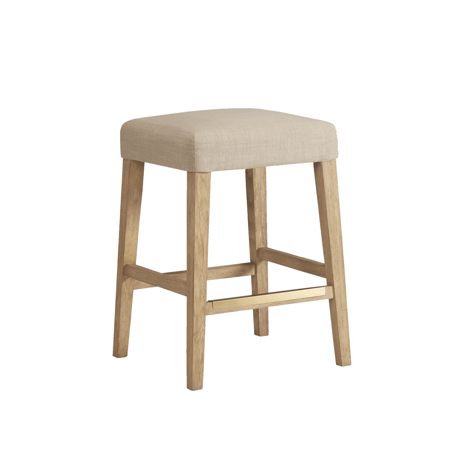 Port Royal Backless Stool (White Oak)