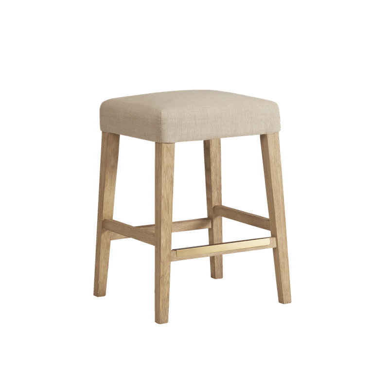 Port Royal Backless Stool (White Oak)