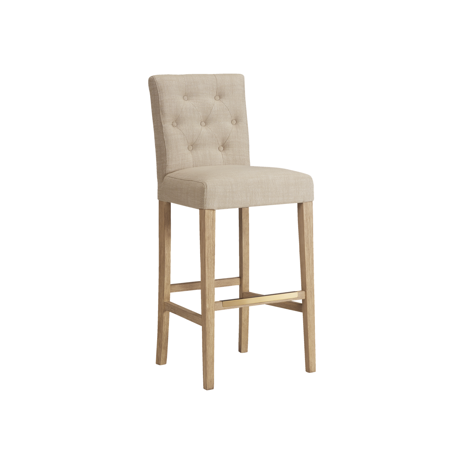 Port Royal Bar Height Stool (White Oak)