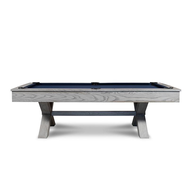 Manhattan Slate Pool Table (Whitewash)