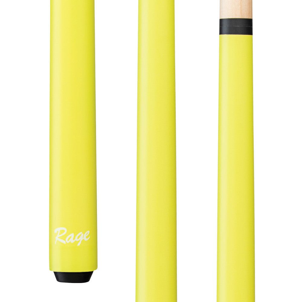 Rage Lime Green Youth Cue, 100% hard rock maple construction, product photo