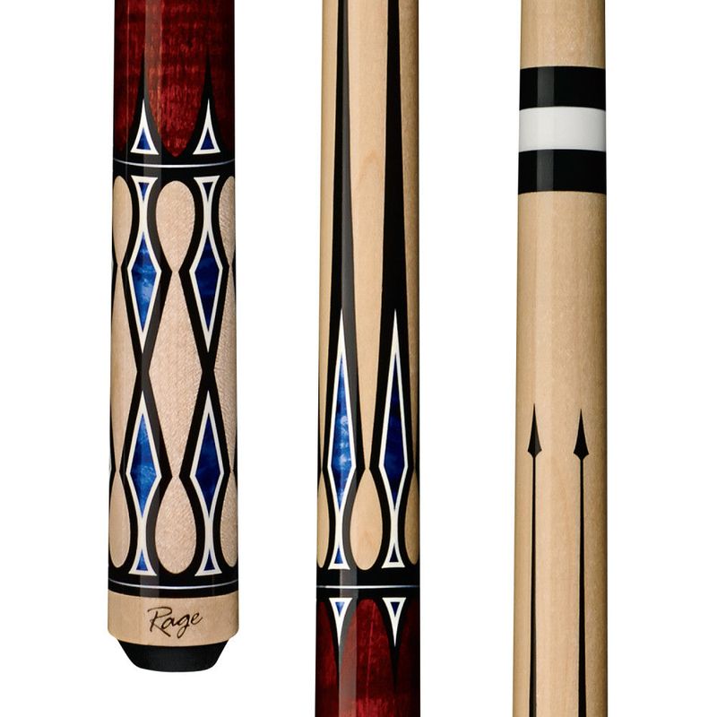 Rage Oh Romeo Wrapless Cue, 100% hard rock maple construction, product photo