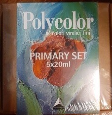 Colori Acrilico 5 Tubi da 20ml