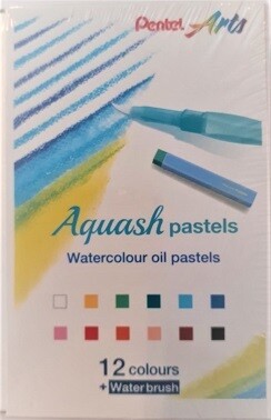 ACQUERELLI AQUASH 12 PASTELS