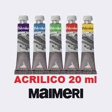 COLORE ACRILICO VINILICO FINE ML. 20 MAIMERI POLYCOLOR