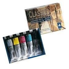 Colori a Olio, 5 Tubi da 60ml